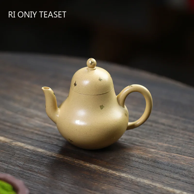 

110ml Chinese Yixing Small Capacity Purple Clay Teapots Beauty Kettle Famous Artists Handmade Tea Pot Raw Ore Zisha Tea Set