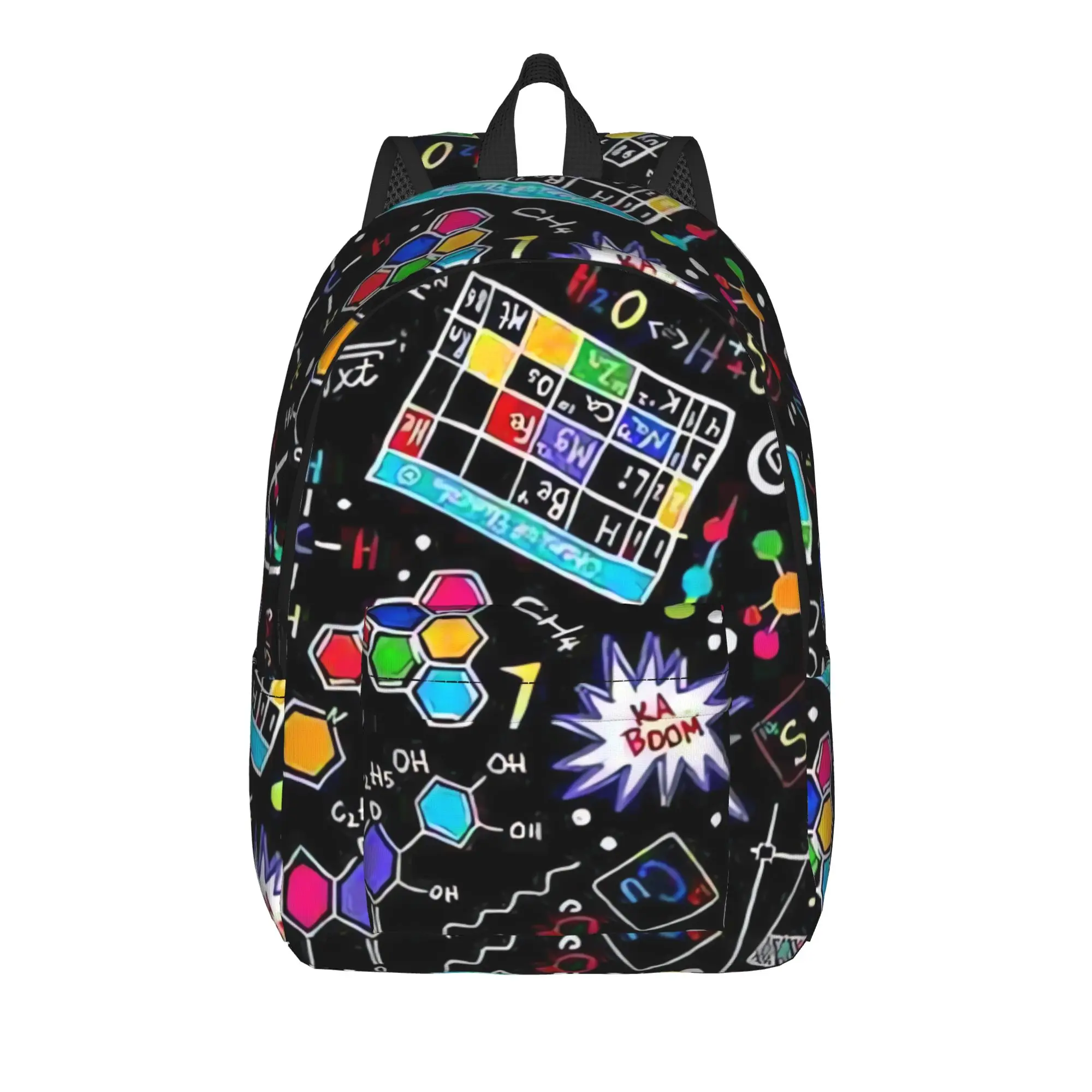 Math Rubik Rubix Rubics Player Cube Math Backpack  Travel Backpacks Male Colorful Pattern School Bags Style Rucksack
