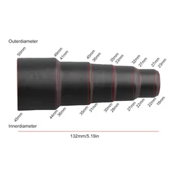 3PCS Vacuum Cleaner Hose Adapter Shop Vac Hose Accessories Adaptor Connector Five-layer Adapter 27mm 33mm 35mm 41mm 50mm