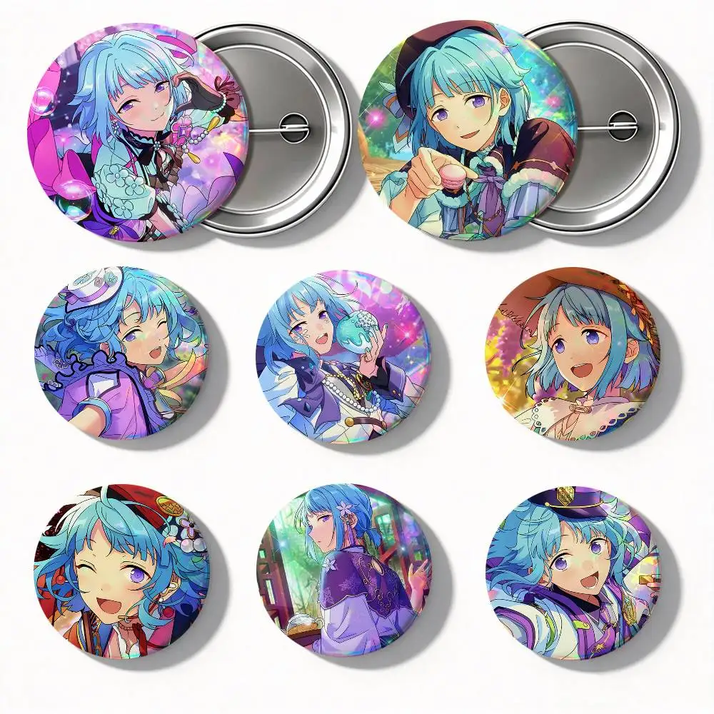 Music Game Ensemble Stars Shino Hajime Round Badges Can Be Used To Decorate Clothes And Backpack Pins