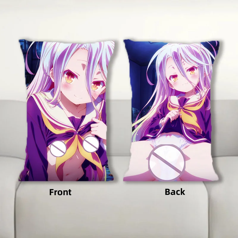

Dakimakura Anime Shiro Nsfw Sofa Cushion Body Pillow Cover Double Side Print Bedding Throw Pillow Case