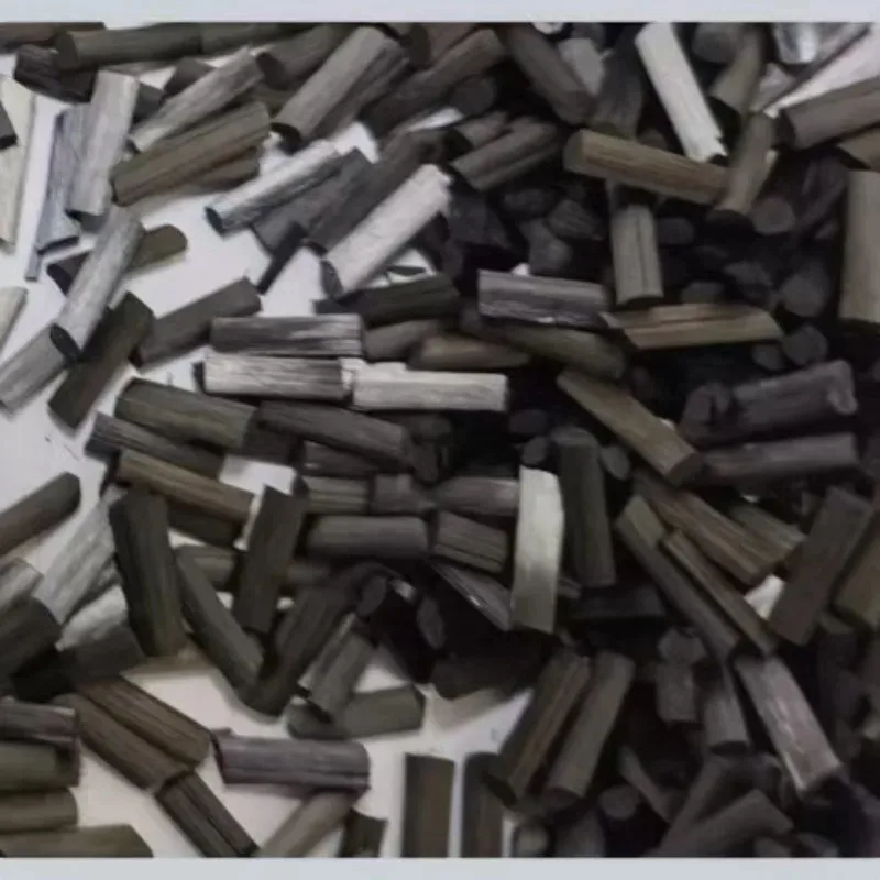 Chopped Carbon Fiber Rods 6mm Conductive & Anti-Static Short Carbon Fiber Filaments for Plastic Modification Composite Materials