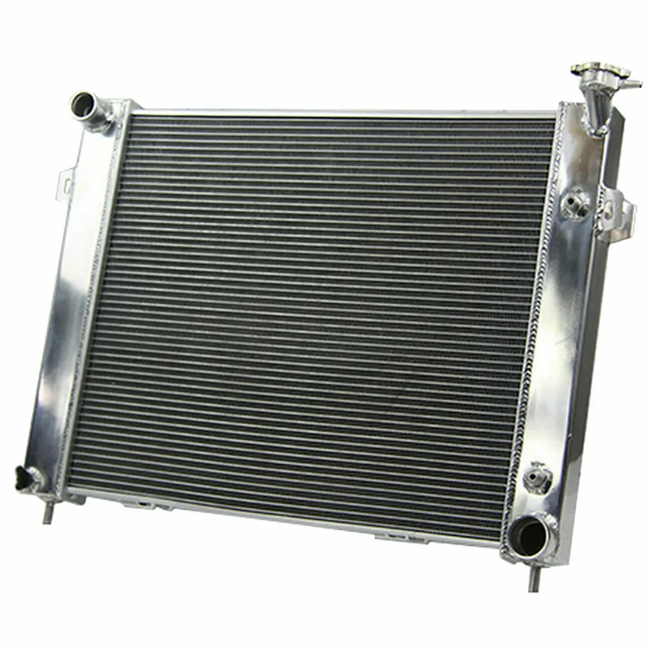 2 Row 40mm Aluminum Radiator For Jeep Grand Cherokee 5.2L 5.9L V8 1993-1998