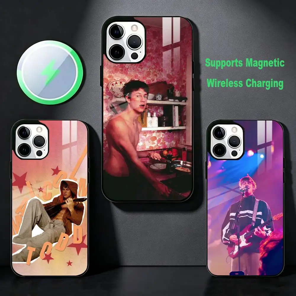 Earrings Singer M-Malcolm Todd Phone Case For iPhone 17,16,15,14,13,12,Plus,Pro,Max for Magsafe Magnetic Wireless Charging