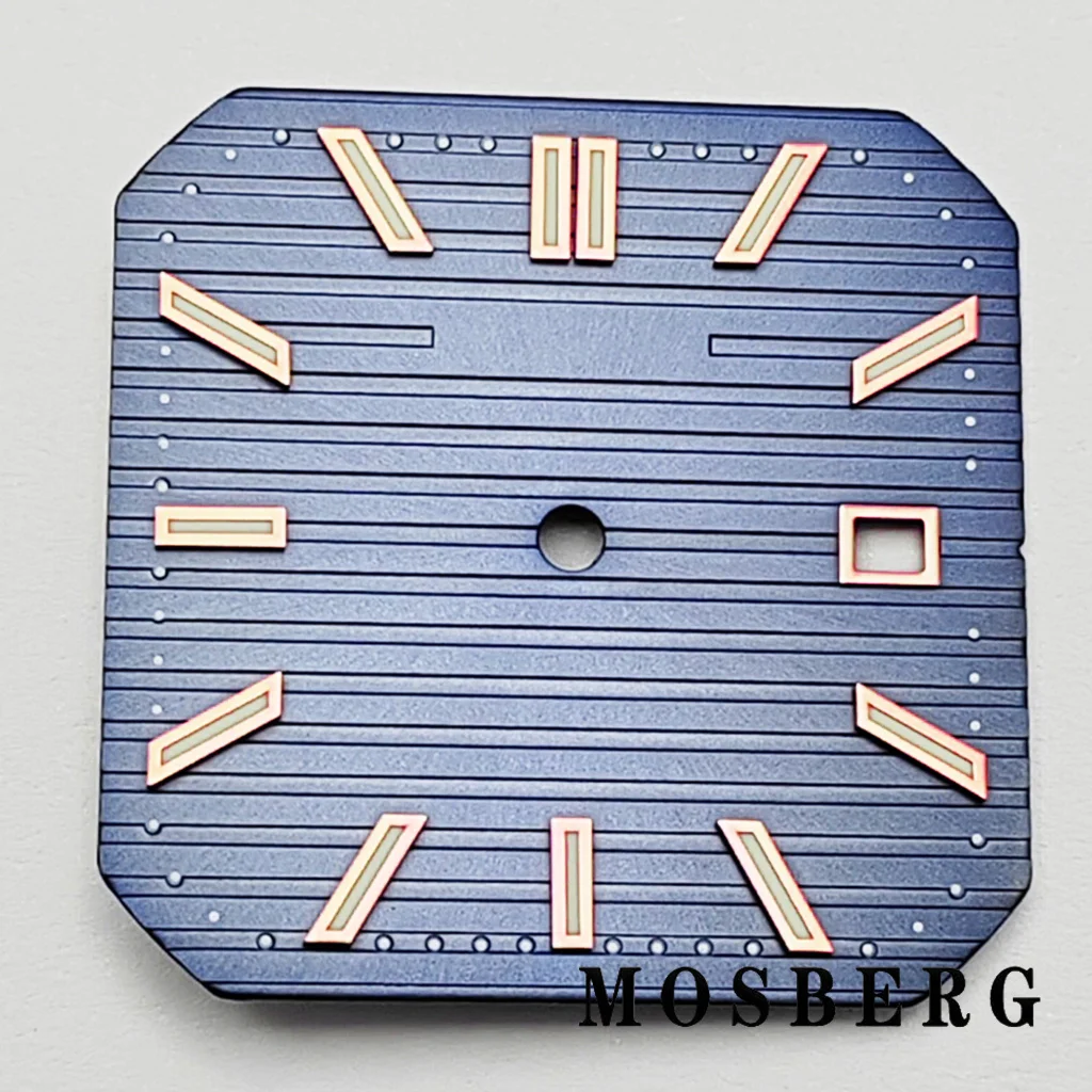 29 مللي متر معقمة NH35 ساعة الطلب الأخضر مضيئة ل NH35 ميوتا 8215 8205 821A DG2813 3804 أجزاء الحركة