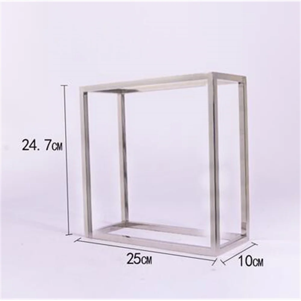 New Stainless Steel Clothing Store Scarf Display Rack Shoes Display Metal Shoes Frame Pallet Jewelry Display Stand Necktie Rack