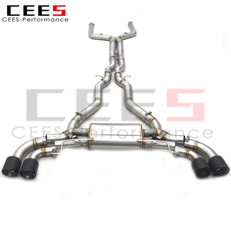 CEES Catback Exhaust Escape For BMW M5 F90 4.4T 2018-2023 Racing Car Exhaust System Titanium Exhaust Pipe Muffler