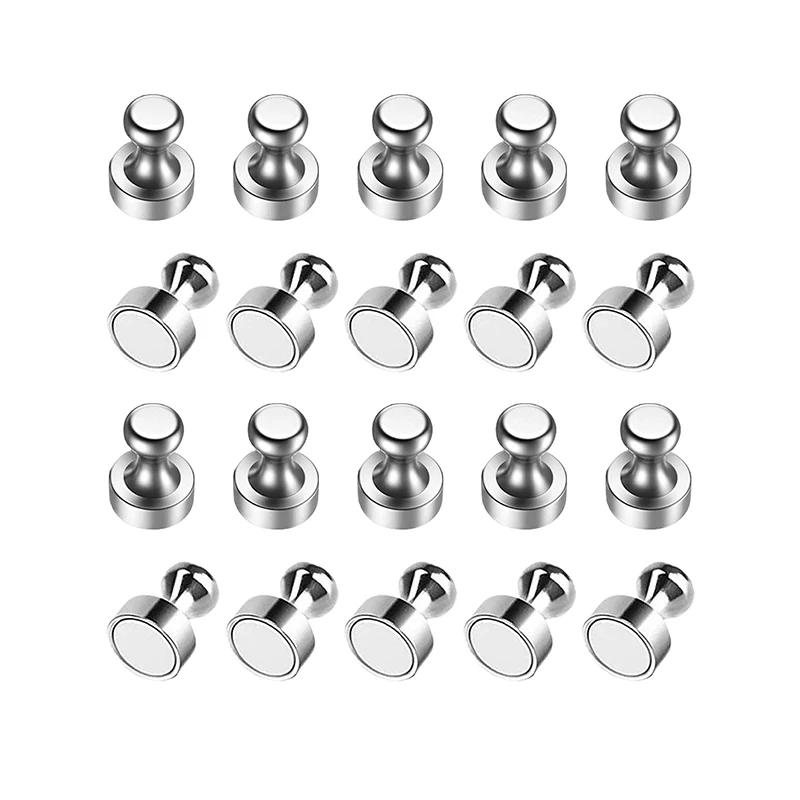 

5/10 Pcs Fridge Magnet Magnetic Push Pin Heavy Duty Neodymium Magnet Sucker Whiteboard Magnets Perfect for Home Kitchen Office