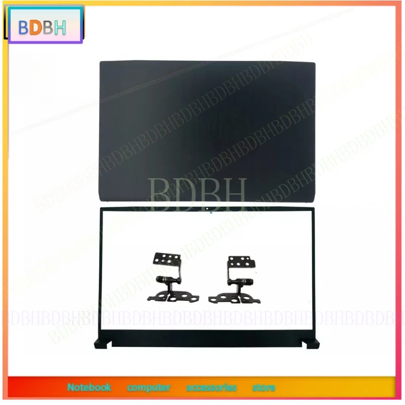 New For MSI GF75 MS-17F1 17F2 MS-17F5 LCD Back Cover + Front Bezel Cover + Hinge