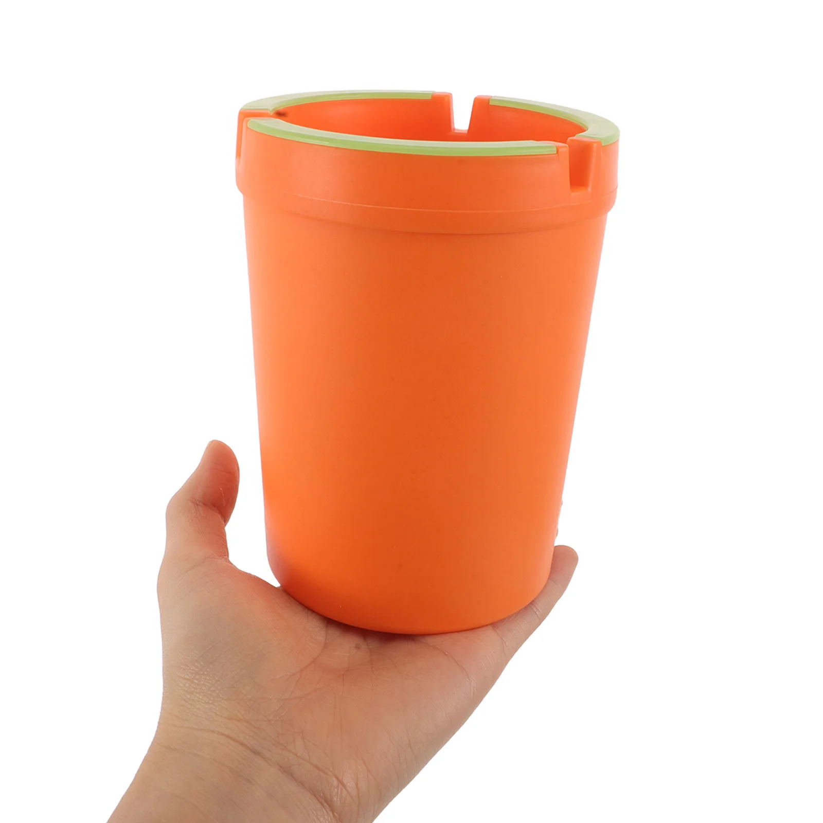 

Luminous Car Ashtray Small Plastic Portable Cigarette Holder For Vehicle Truck Glow Automotive Ashtray For Cars Cigar Storage