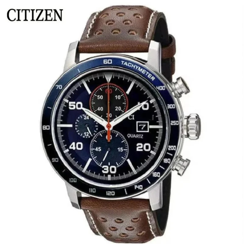 CITIZEN Top Brand Men‘s Watches Luxury Trend Clock Waterproof Multi Function Strap Fancy Round Stainless Mechanical Women Watch