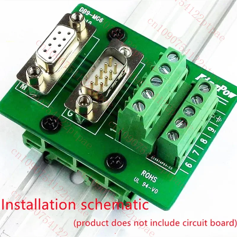 50 زوج PCB تصاعد قوس لوحة دوائر كهربائية الإسكان دعم القدم DIN السكك الحديدية BaseFixing