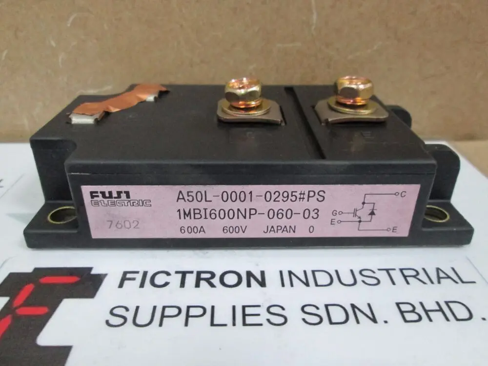 

NEW 1PCS 1MBI600NP-060-03 FUJI IGBT MODULE A50L-0001-0295#PS