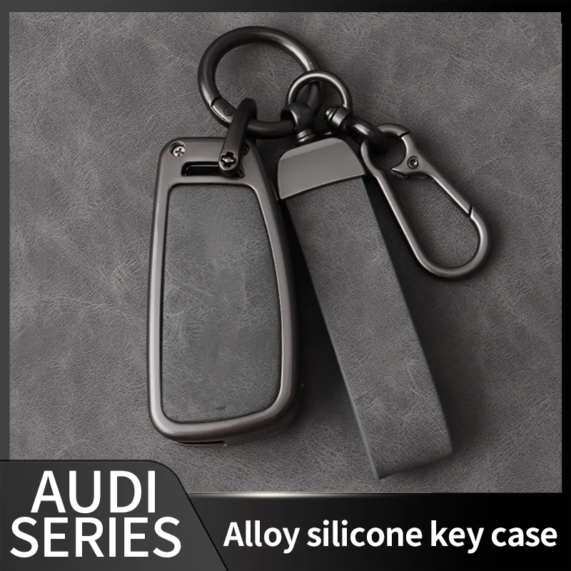 Auto-Klappschlüsselhülle für Audi A1 A3 A4 8P 8L 8V A5 B6 B7 A6 A7 C5 C6 Q3 Q5 Q7 4F S3 S4 S6 RS3 TT Schlüsselgehäuse – Detail 2