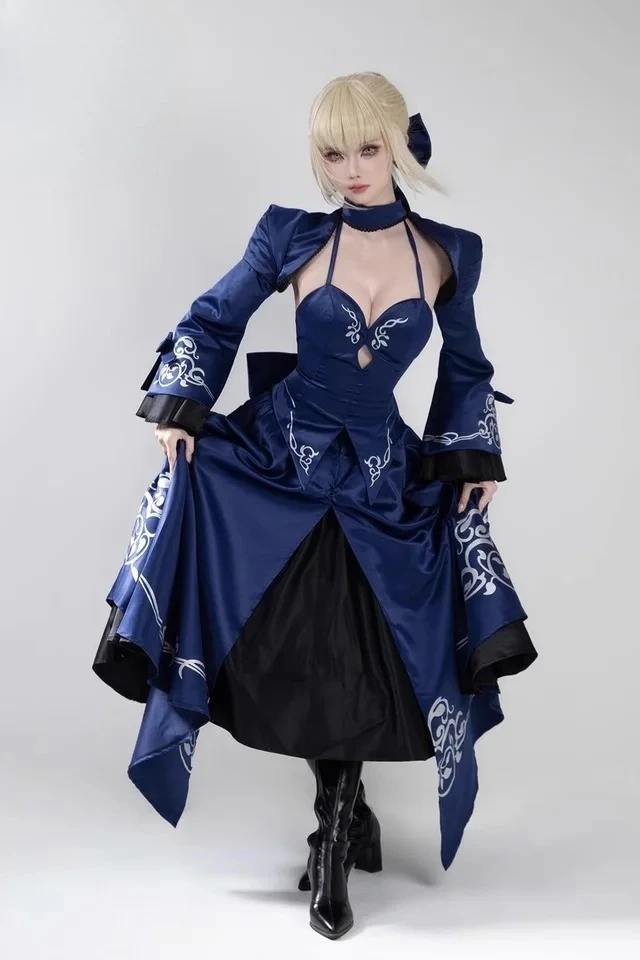 

Костюм для косплея Alter Fate Saber Arutoria Pendoragon, костюм для косплея на Хэллоуин 2021, праздничное платье, хит продаж