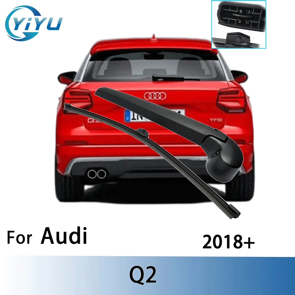 1/2PCS Rear Windscr…