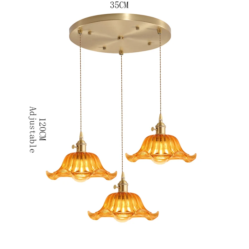 Moderne Glazen Hanger Licht Eetkamer Retro Kroonluchter Creatief Hangend Licht Transparante Lampenkap Voor Restaurant Lamp Plafond hanglamp keuken hanglampen eetkamer vintage verlichting goud glas