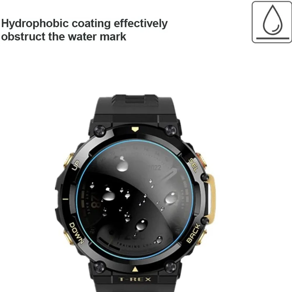 Huami Amazfit T-Rex 2용 강화 유리 화면 보호기