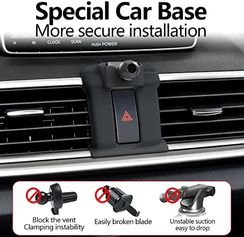 

Mazda 3 Car Phone Holder 2014-2018 - Universal Smartphone Mount Bracket