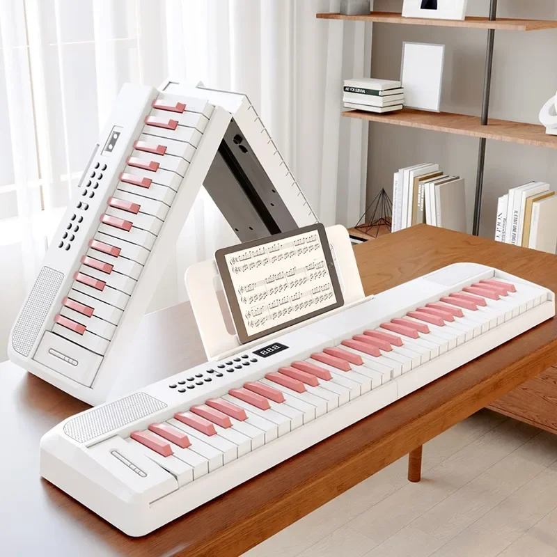 61 Key Electronic Piano for Beginners - Multifunctional Professional Music Keyboard for Adults Children & Teachers
