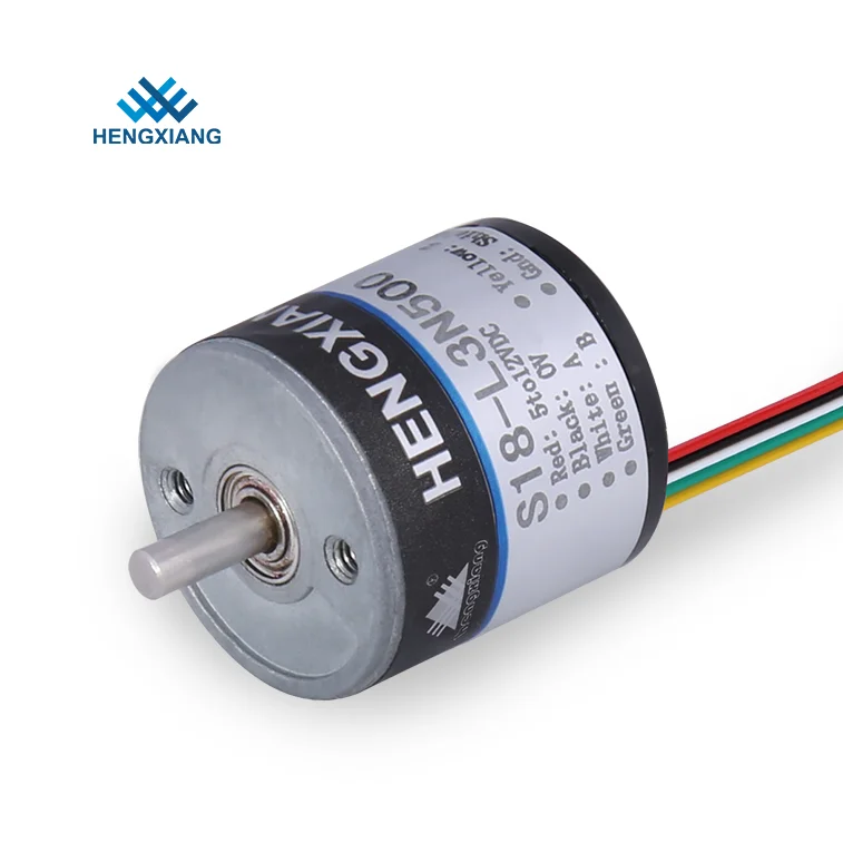 

S18 mini optical encoder 360ppr for Embroidery Machine Rotary Mount small encoder 18mm with 2.5mm solid shaft