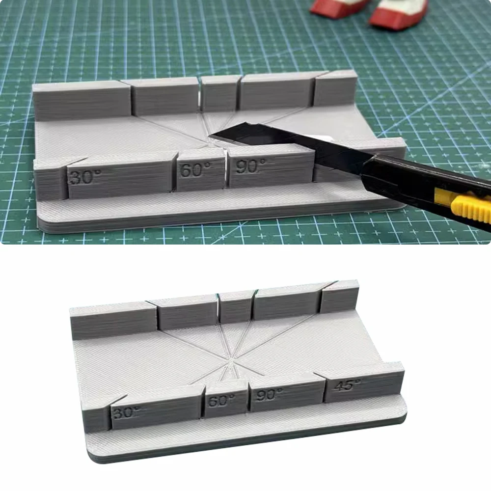 1PC Model Craft Tools Multi-Angle Cutting Aid 30°/45°/60°/90° Angle Cutting Fixer Model Tools Diorama Kit Modeling Hobby Making