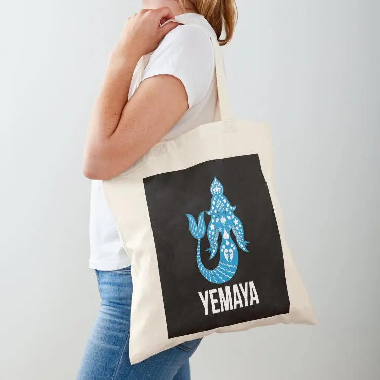 

Santeria Yoruba African Goddess Veve Orisha Yemaya print Tote Bag Women's bag Lady bags Handbags Women bags