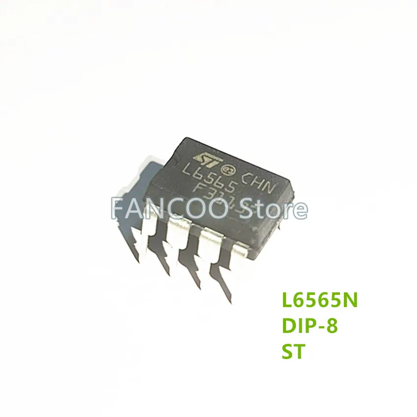 L6565 DIP-8 L6565N L6561  L6562N L6562 Original NEW QUASI-RESONANT SMPS CONTROLLER DC-DC AC-DC