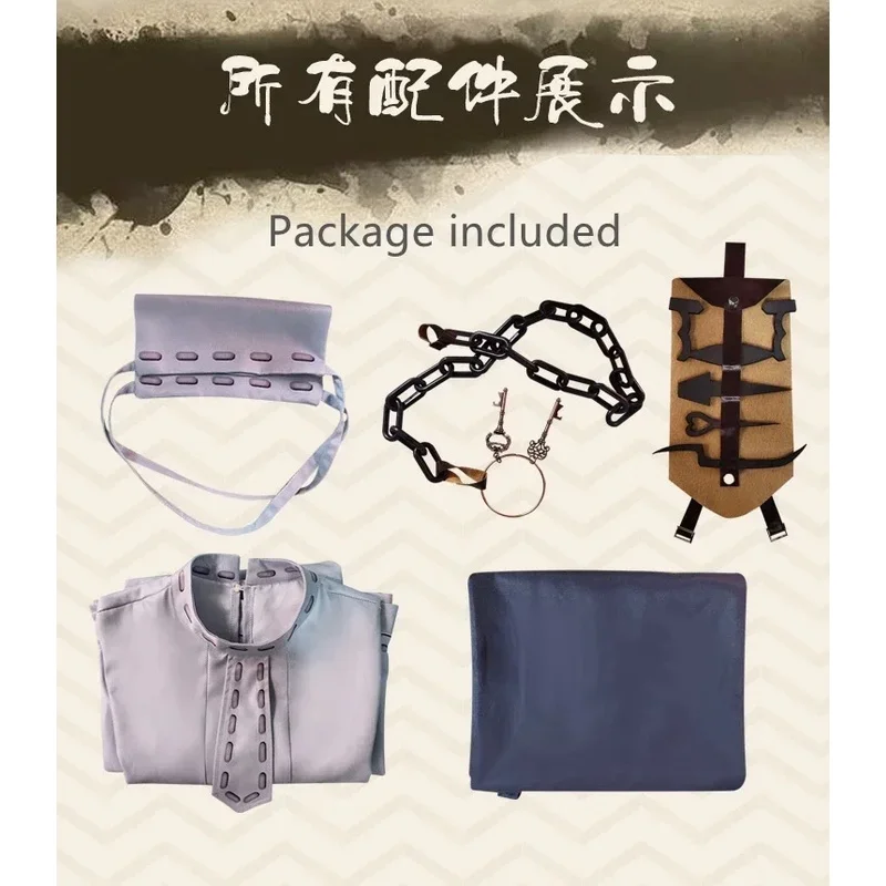 Nouveau 2026 Identity V Psychologue Dr. Ada Mesmer Costume de Cosplay Tenue Complète Uniforme pour Fête d'Halloween