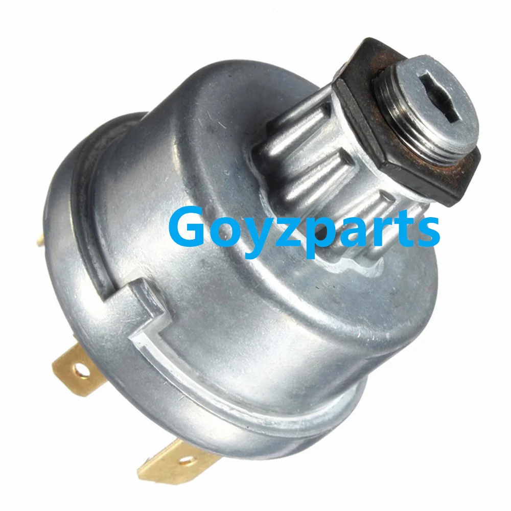 54033922 34288 Ignition Switch Starter Universal Tractor Car Start Lock with 2 Key For Massey Ferguson David Brown LUCAS 35670 D