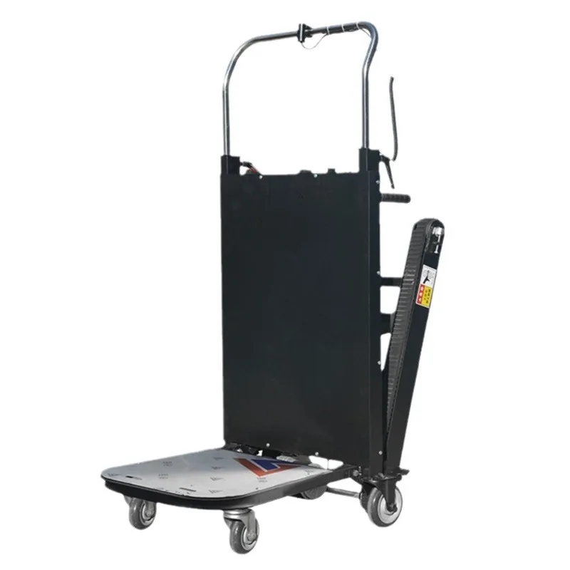 Tracked Stair Climber Electric Silent Stair Climbing Heavy-duty Transport Vehicle for Heavy Appliances and Building Materials