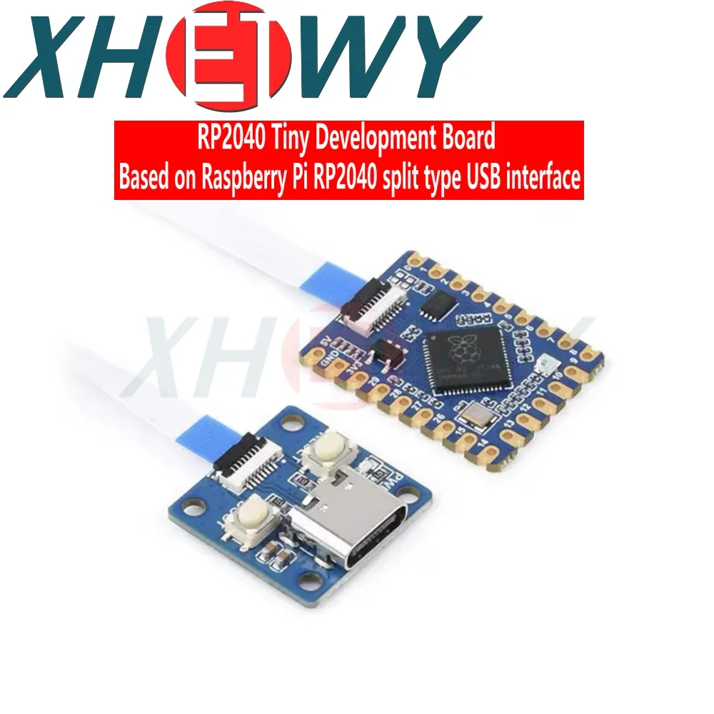 High quality RP2040 Tiny development board RP2040 ZERO Raspberry Pi PICO split USB interface