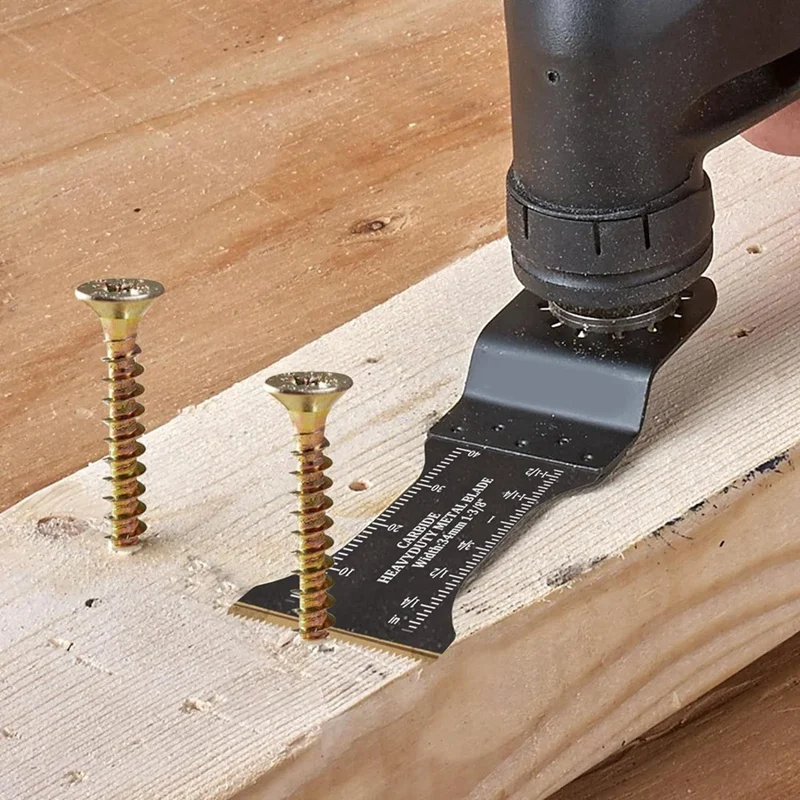 Universal Oscillating Saw Blades Oscillating Tool Blades Multitool Blades Set For Hard Material, Hardened Metal