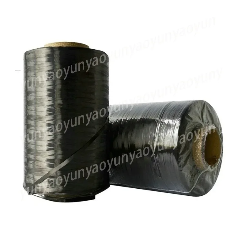 10M Carbon Fiber Wire 3K 6K 12K 24K High Temperature Resistant, Conductive, Tensile Conductive Heating Wire