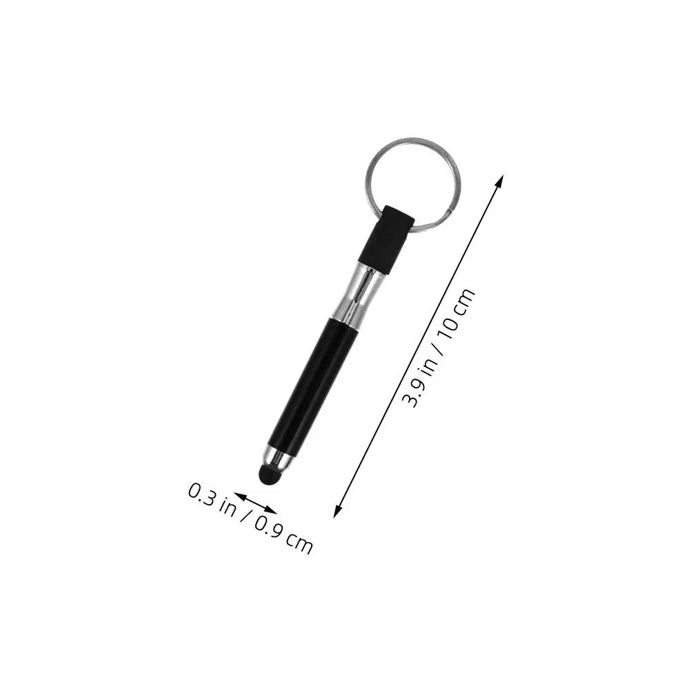 6pcs Keychain Stylus Pen Capacitive Touchscreen Mini Universal Replacement For Phones Tablets Cute Keyring Multifunctional
