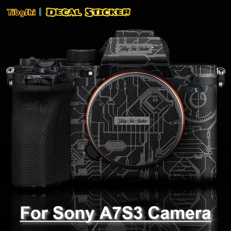 For Sony Alpha 7 SIII Camera Sticker A7S3 Premium Camera Skin For Sony A7SIII Camera Wrap Cover A7S III Sticker