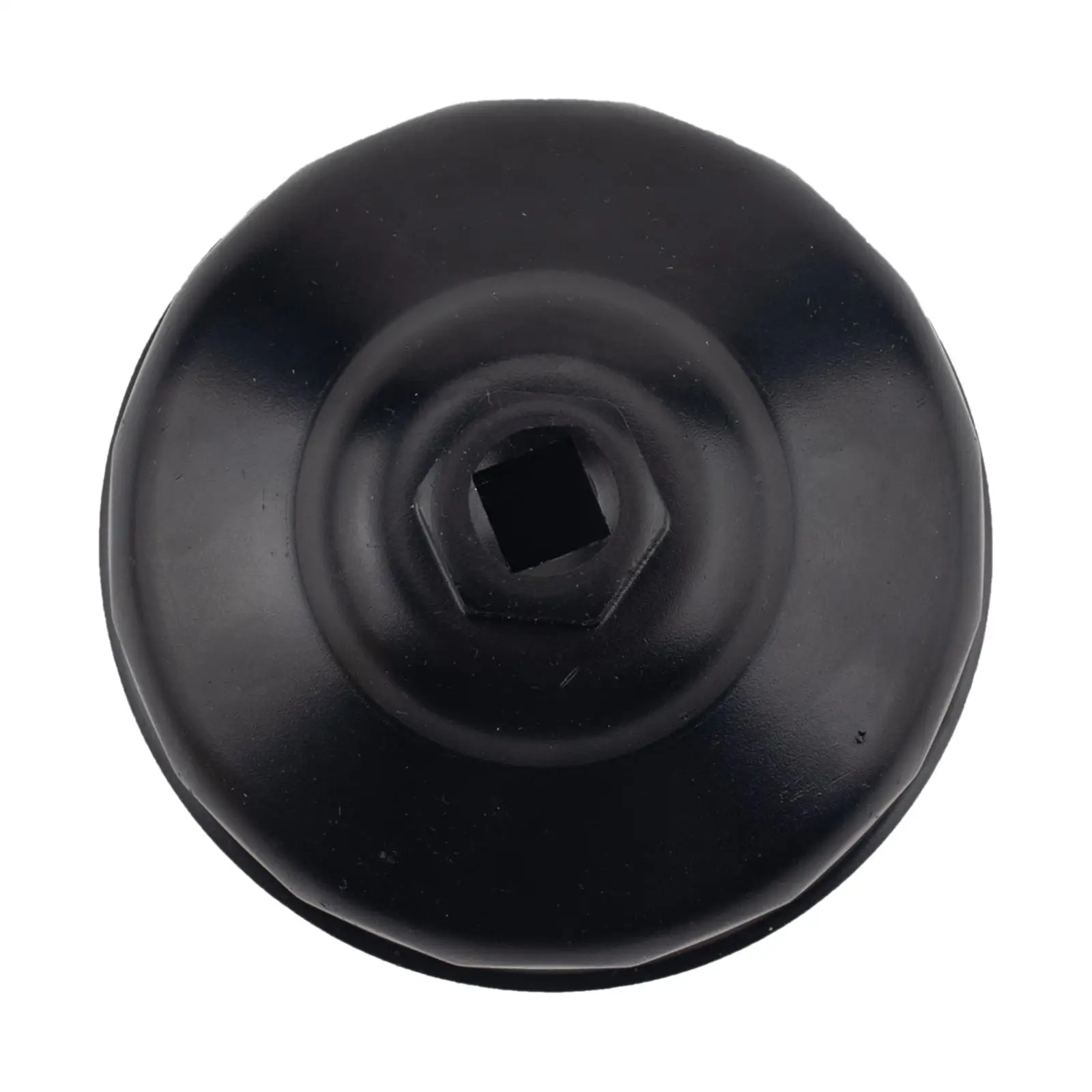 Vehicle 86mm 16 Flutes Oil Filter Wrench Socket Black Aluminum Alloy Remover Tool for Volvo C70 S40 S80 V40 S60 S70