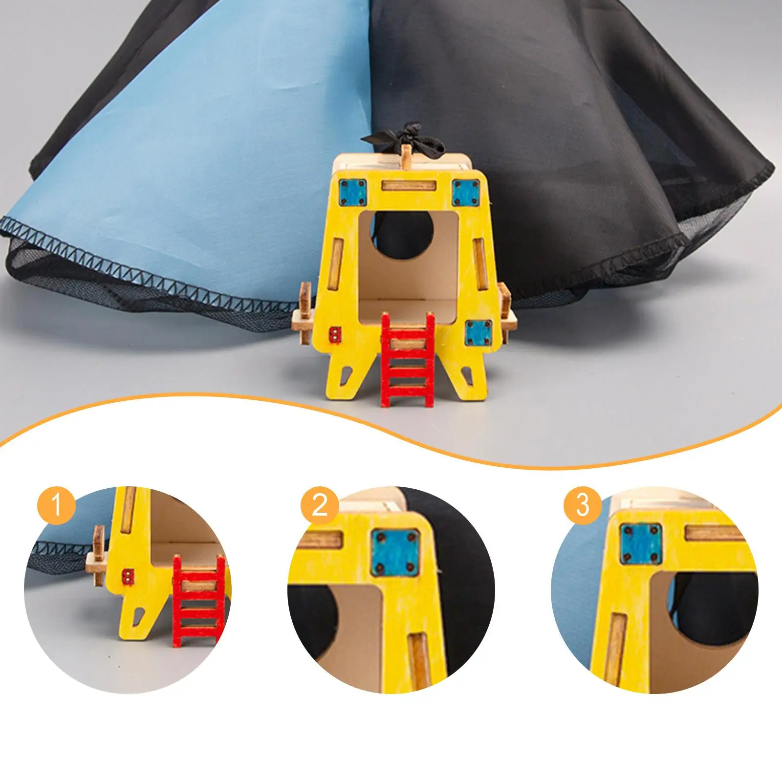 DIY Mars Lander Science Kit Educational Toy, Easy Assembly, Science Experiment Model Kit Teaching Projects for Kids