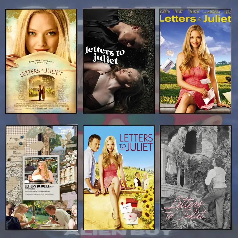 Letters To Juliet Poster High Quality Wall Art For Home Bedroom Living Hallway Perfect Gift