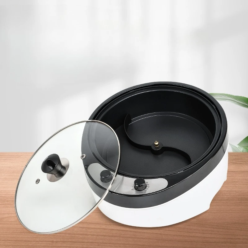 Automatic Electric Bean Stirring Machine Mini Home Coffee Roaster Nuts Grain Integrated Baking Device