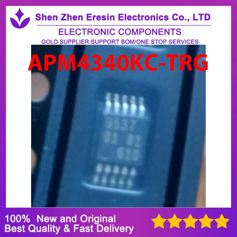 Free shipping  10PCS/LOT  APM4340KC-TRG  SOP8     New and original