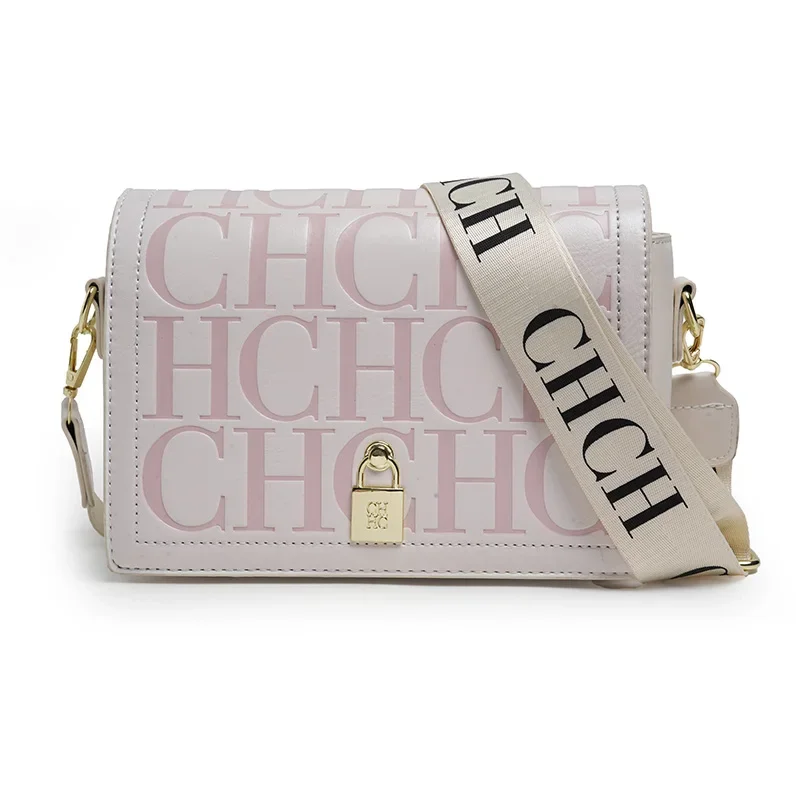 CH Casual Style Daily Ladies Handbag Fashion Ladies Crossbody Bag High Quality Letter Print Design Ladies Shoulder Bag Premium