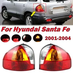 Car Accessories Tail Light Turn Signal Driving Warning Barke For Hyundai Santa Fe 2000 2001 2002 2003 2004 Taillight Assembly