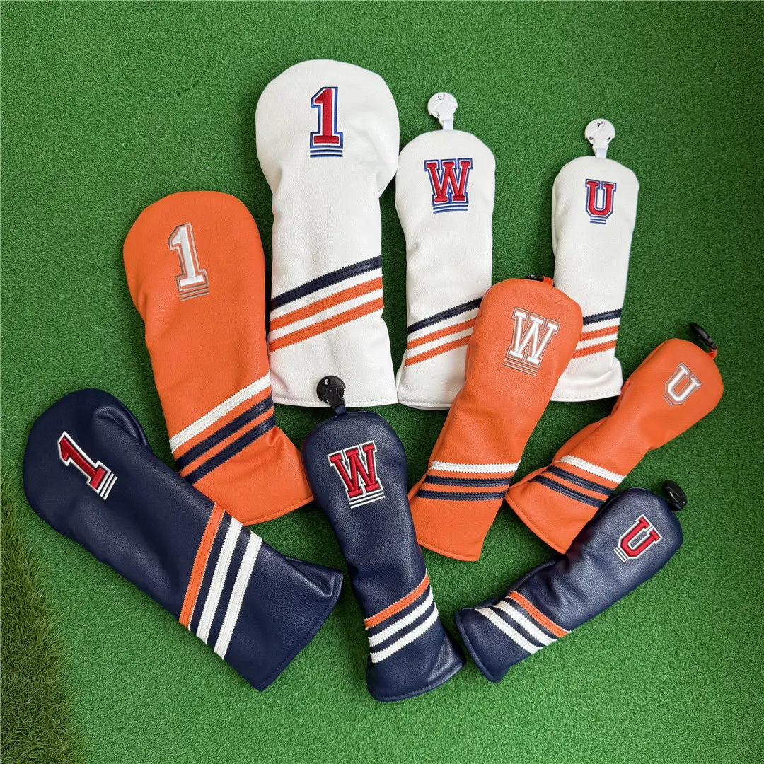 

Korean Version Golf Clubs Wood Headcover One Wood FW UT Head Cover Golf Protective Ball Cover