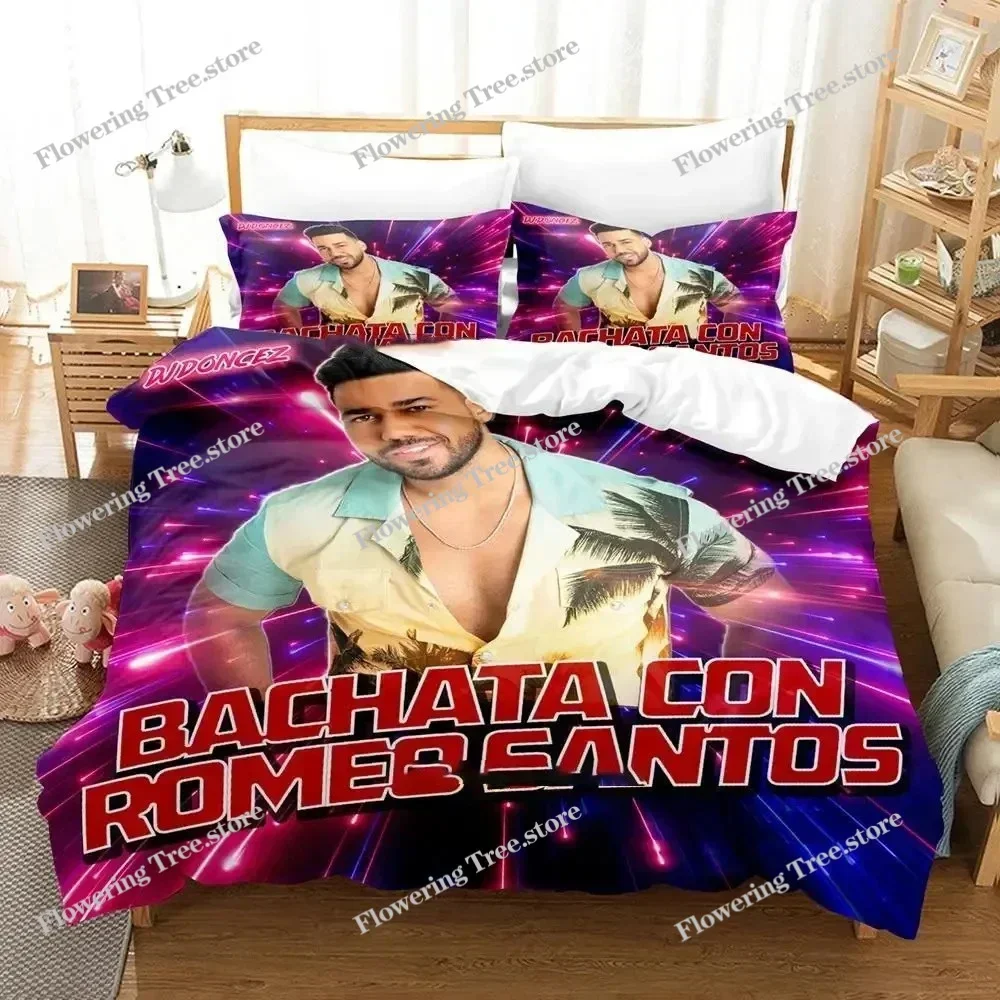 

3D Print Romeo Santos Bedding Set Duvet Cover Bed Set Quilt Cover Pillowcase Comforter king Queen Size Boys Adult Bedding Set029