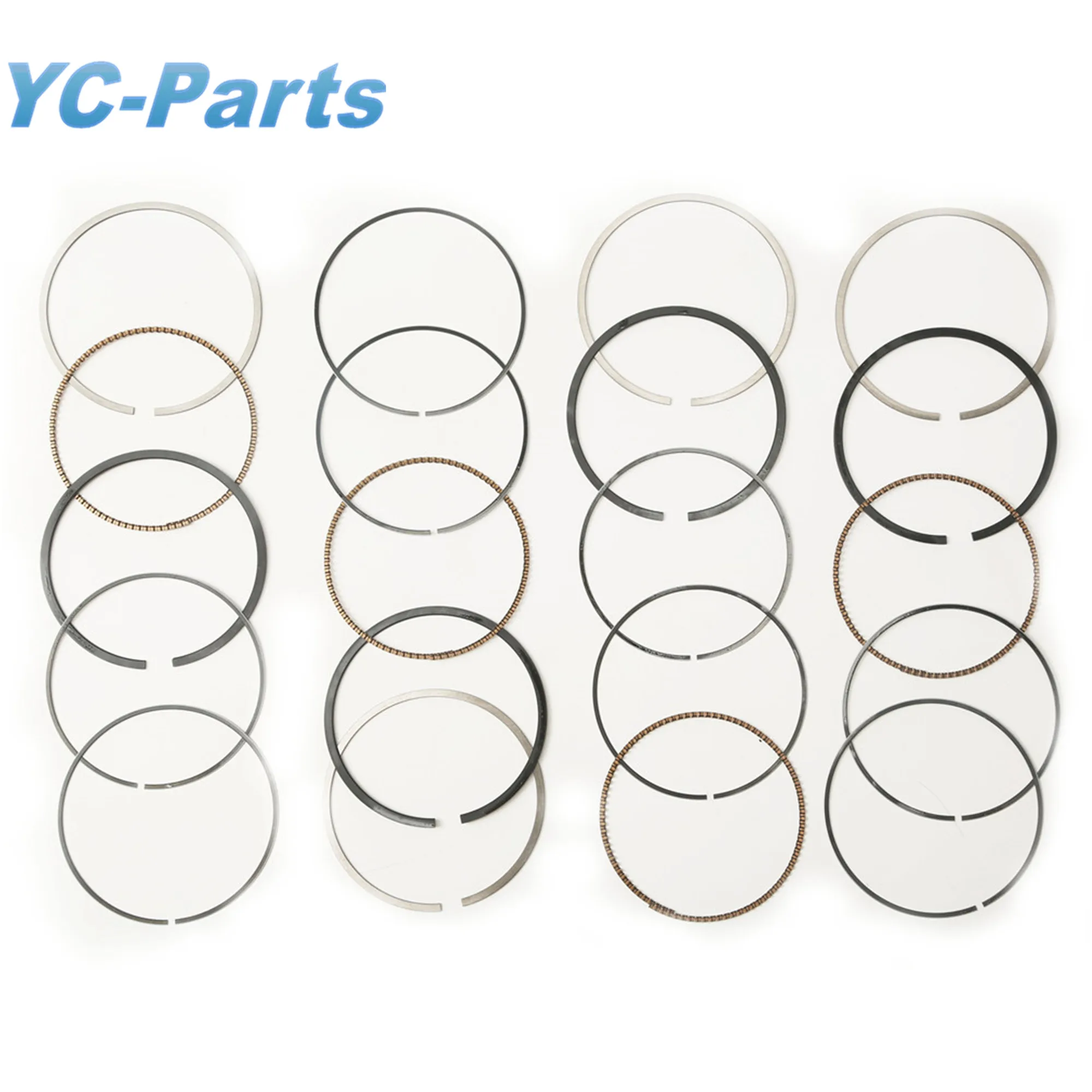 A2700300024 Piston Ring Set 83mm for Benz W176 A180 W246 B260 CLA200 W204 A205 S204 C117 W213 S212 X156 C253 R172 1.6T 2.0T