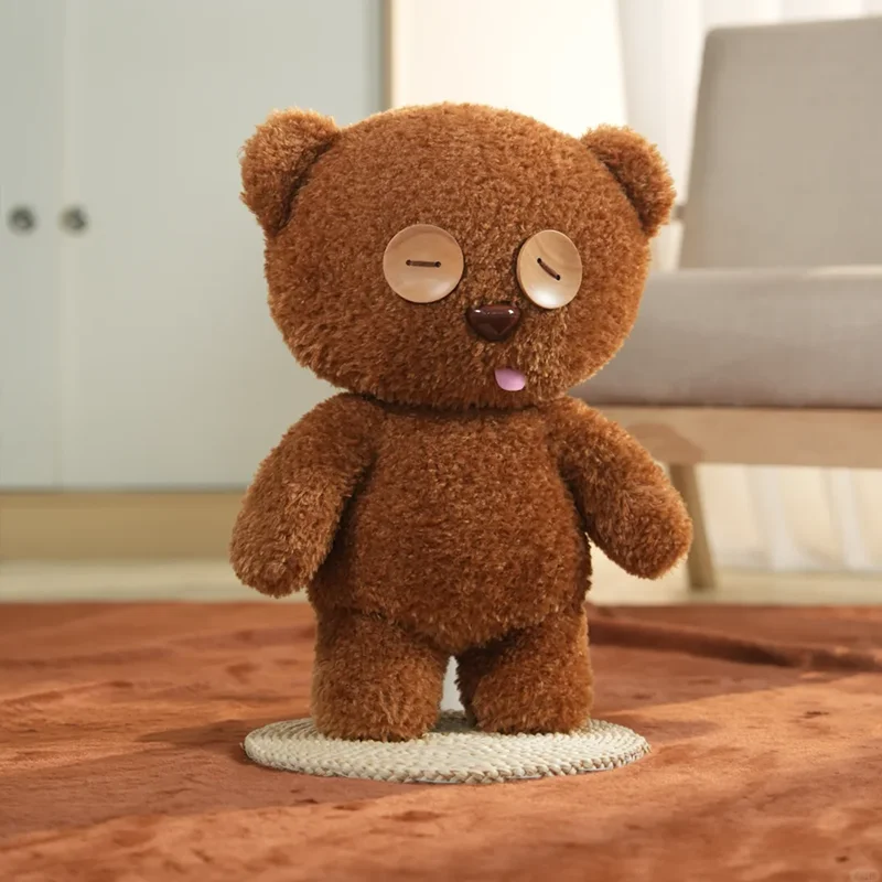 Urocza lalka Tim Brown Bear, torebka, plecak, poduszka, kolekcjonerski prezent, dekoracja na sofę, lalka bardzo duża 80 cm, dostępna od ręki.