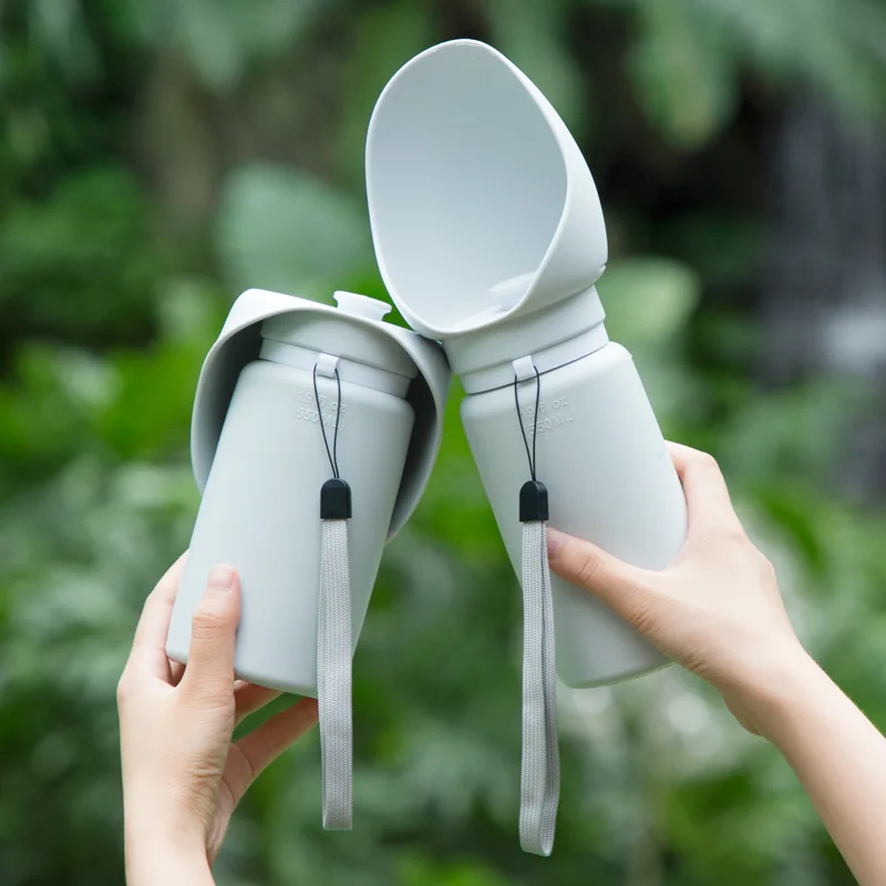 

Сопутствующая собака чашка для воды для улицы портативная складная бутылка для воды для путешествий для прогулок с собакой водный диспенсер товары для питомцев