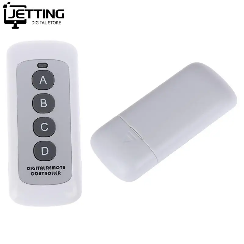 Remote Control Switch RF Transmitter Wireless Key for Smart Home Garage Door Opener Hot 433MHz 4 Button EV1527 Code