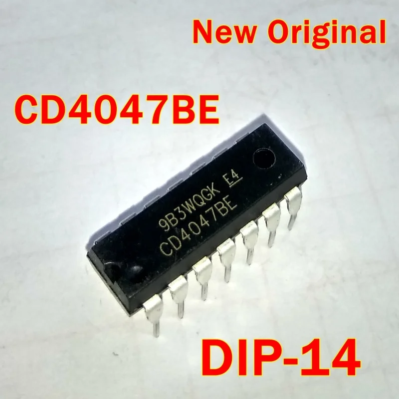 1Pcs to 100Pcs Cd4047Be Dip-14 New Original Cmos Low-Power Monostable/Astable Multivibrator